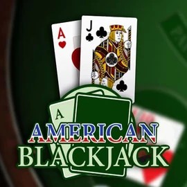 American Blackjack logo by Habanero at Slotsdj Casino