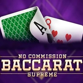 Baccarat Supreme slot visual from OneTouch Games available on djslots.pl