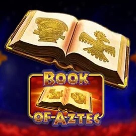 Book of Aztec logo by Amatic Industries at Slotsdj CasinoBook of Aztec