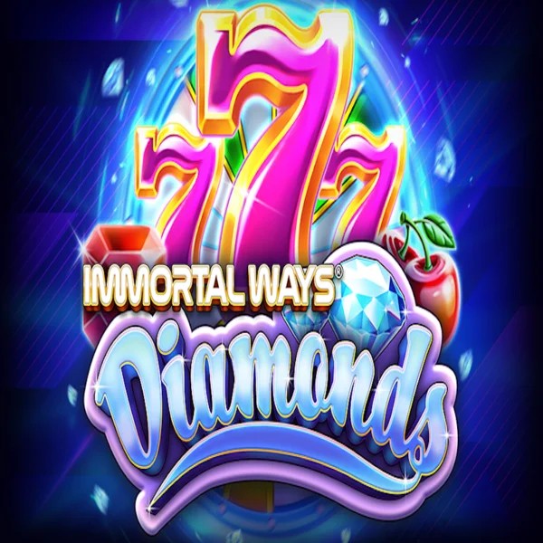 Immortal Ways Diamonds by RubyPlay, showcased at djslots.pl – game logo