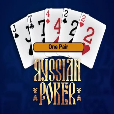 Russian Poker logo – Table Games by OneTouch Games at Slotsdj Casino
