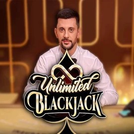 Enjoy Unlimited Blackjack by Ezugi – logo hosted on djslots.pl